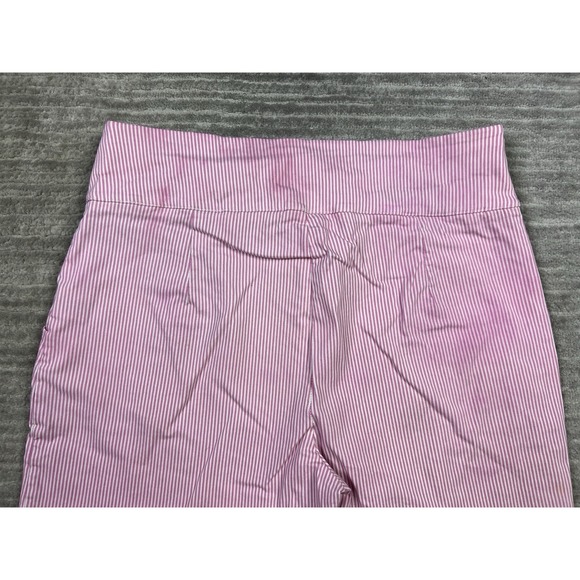 Savion Skorts Womens‎ Large Pink Pinstriped Mini Short Stretchy Rayon Blend - Picture 8 of 13